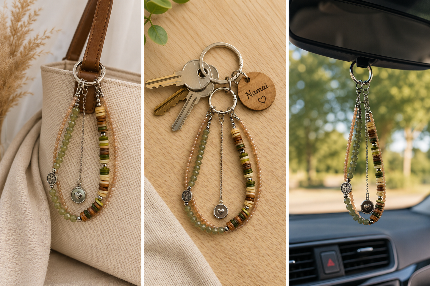 Raktų / rankinės / automobilio papuošalas (RP9)