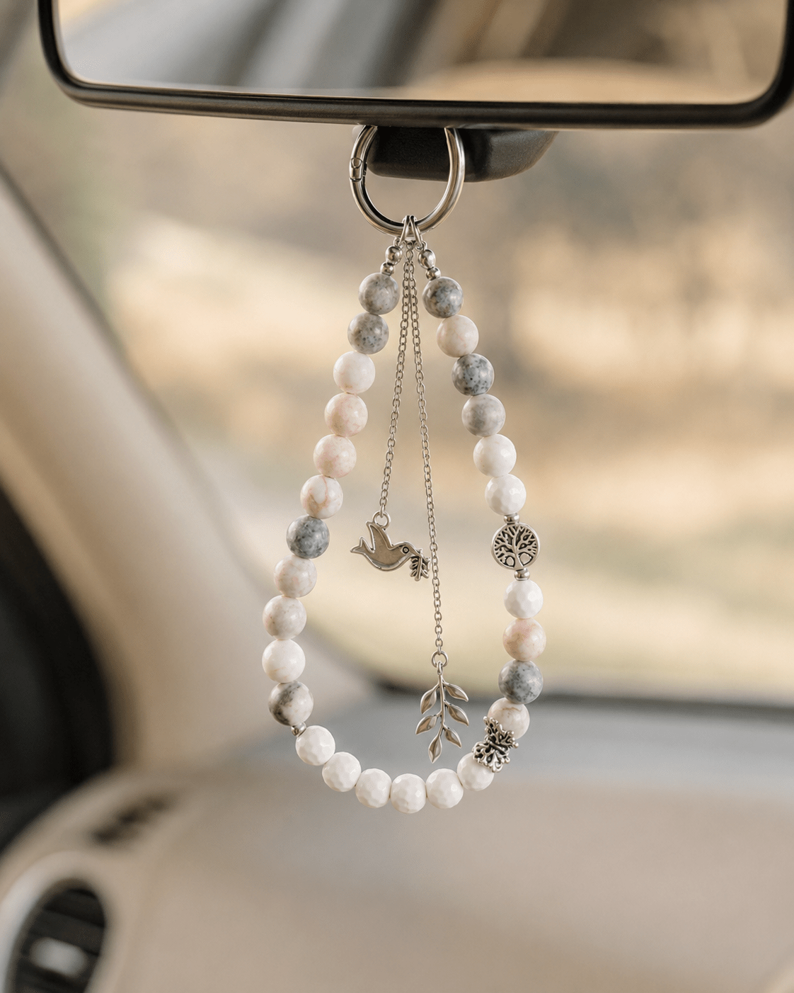 Raktų / rankinės / automobilio papuošalas (RP8) - DDgoodvibesart